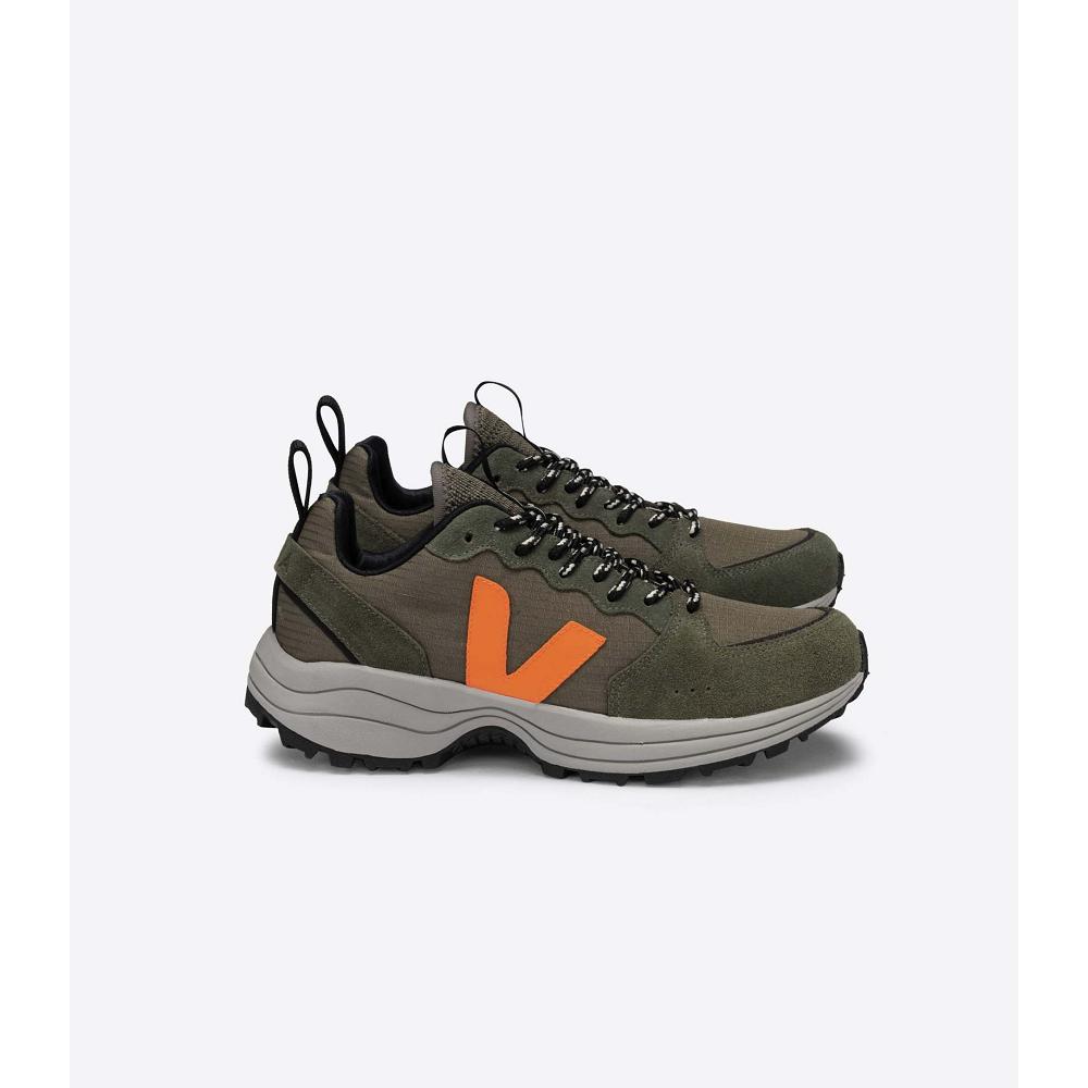 Veja VENTURI RIPSTOP Men\'s Running Shoes Olive | NZ 175ZUT